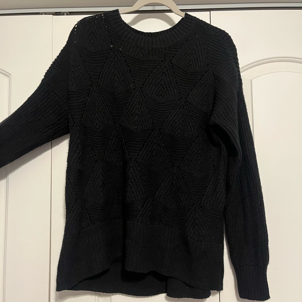 Black Knit Sweater